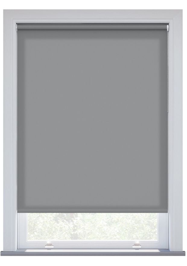 Cool Grey Twist Fit Roller Blind