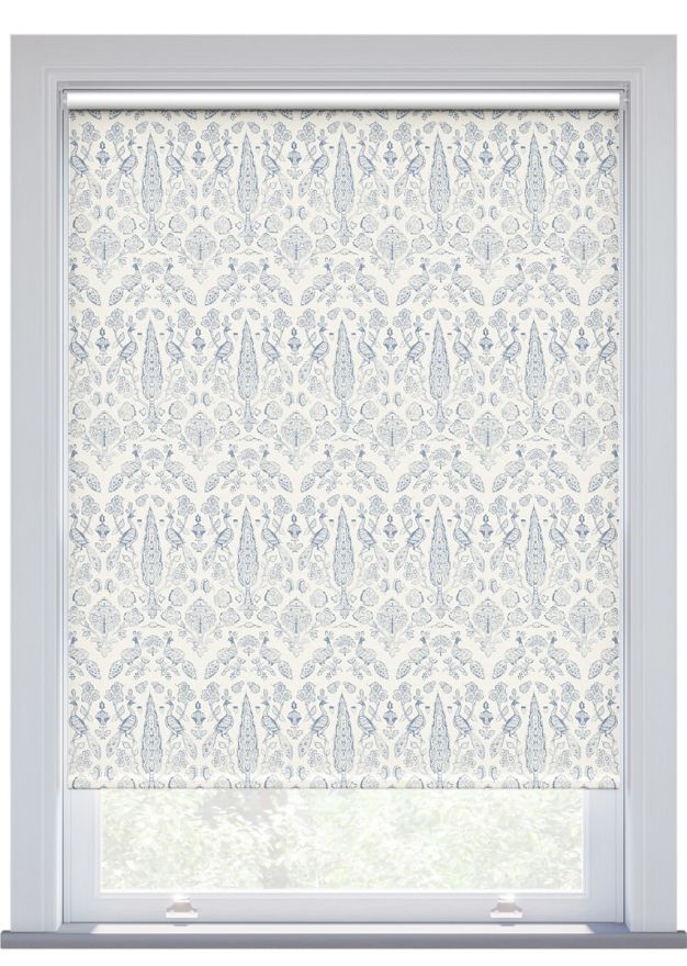 JL x Sanderson Tamizart Blackout, Dove Roller Blind