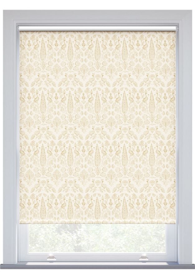 JL x Sanderson Tamizart Blackout, Flax Roller Blind