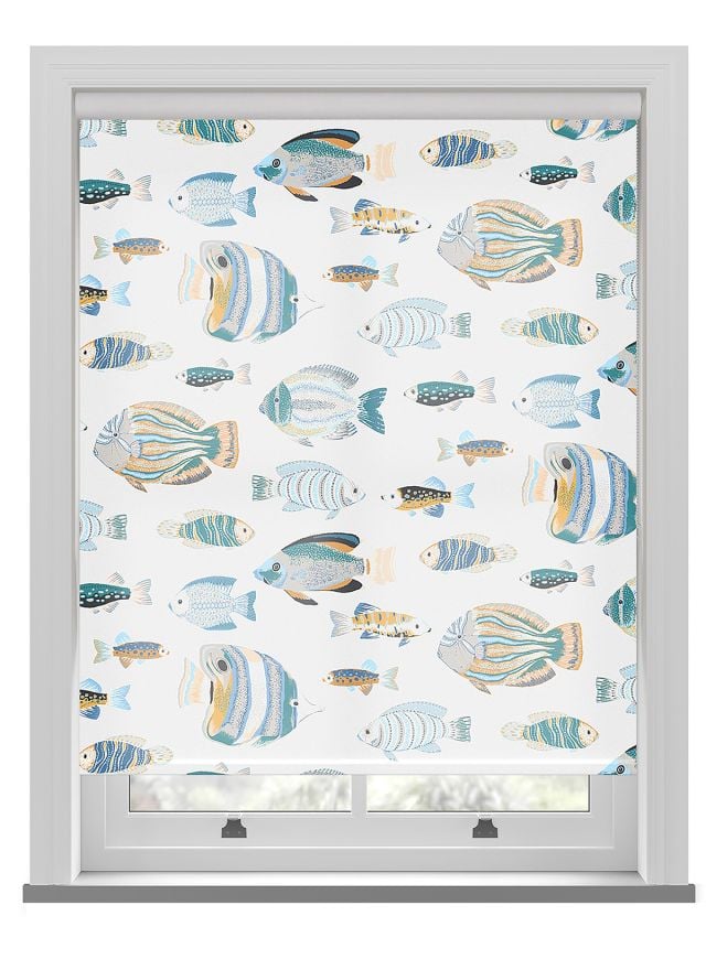 John Lewis Tropical Fish Roller Blind