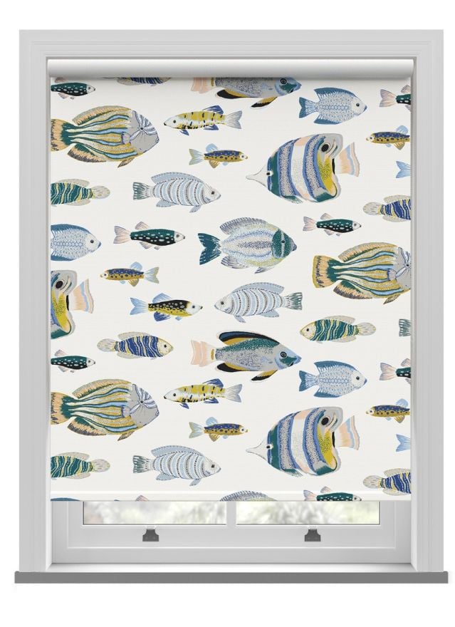 John Lewis Tropical Fish PVC Roller Blind