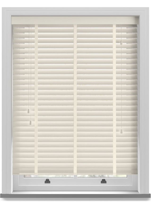 Mirage Grained Taped Faux Wood Blind