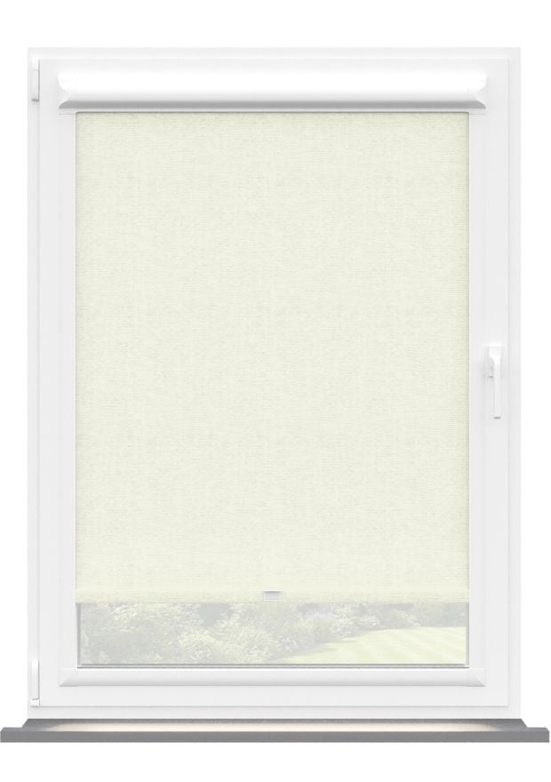 Pale Gold Loose Weave Perfect Fit Roller Blind