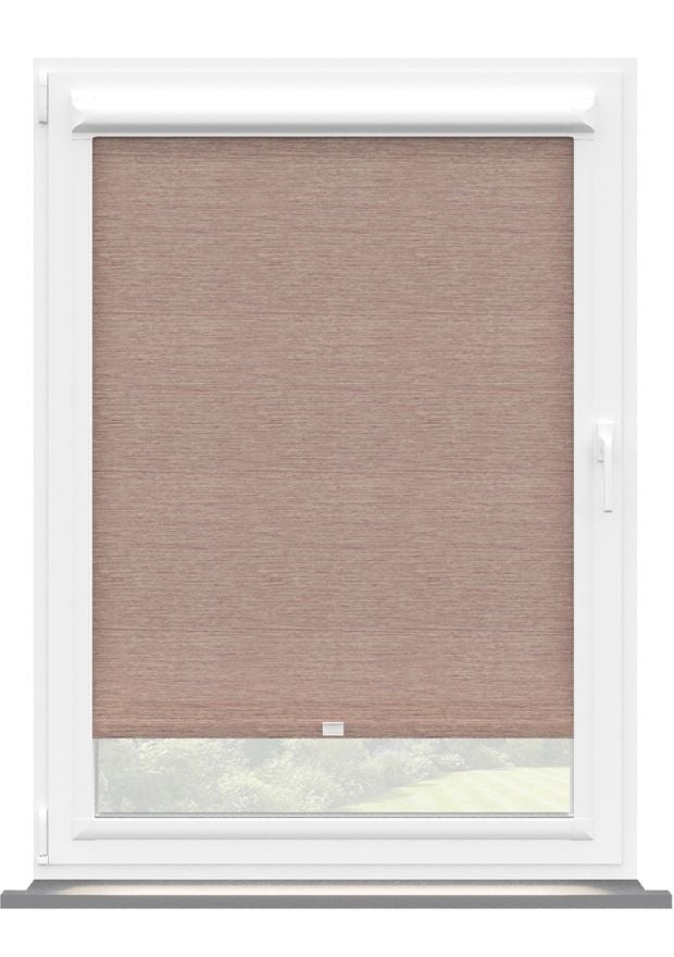 Coral Tweed Perfect Fit Roller Blind