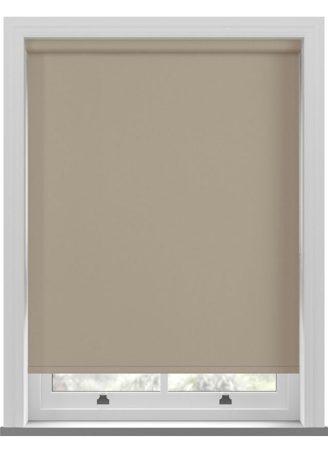 Bella Hessian Electric Roller Blind