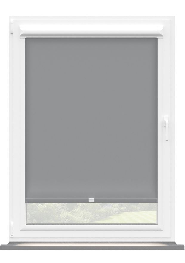 Cool Grey Perfect Fit Roller Blind