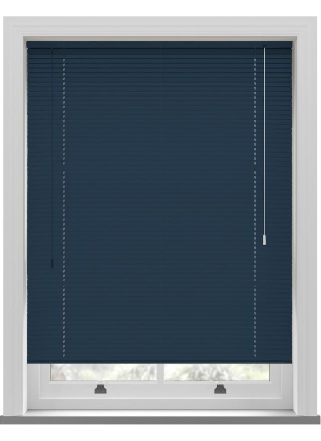 25mm Navy Aluminium Blind
