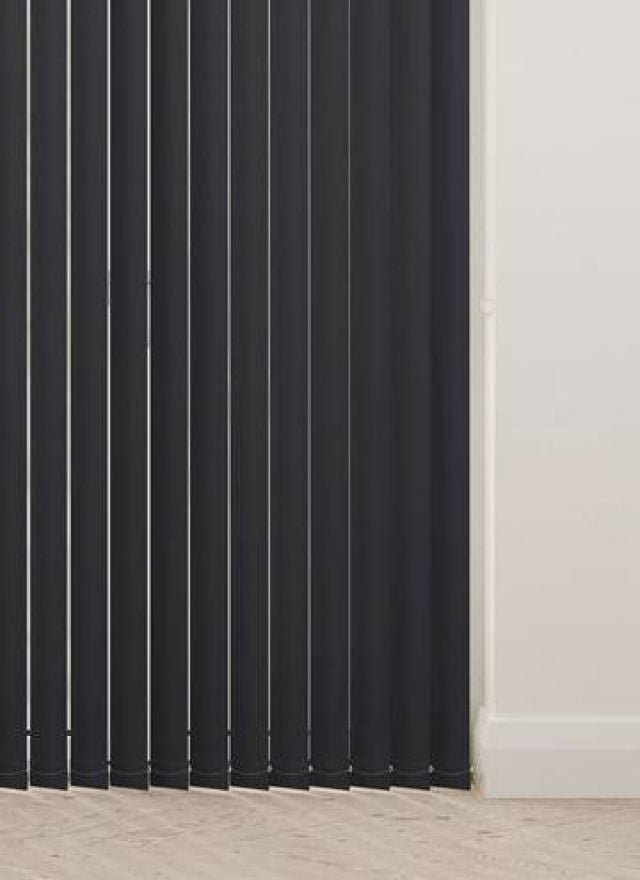Bella Black Vertical Blind