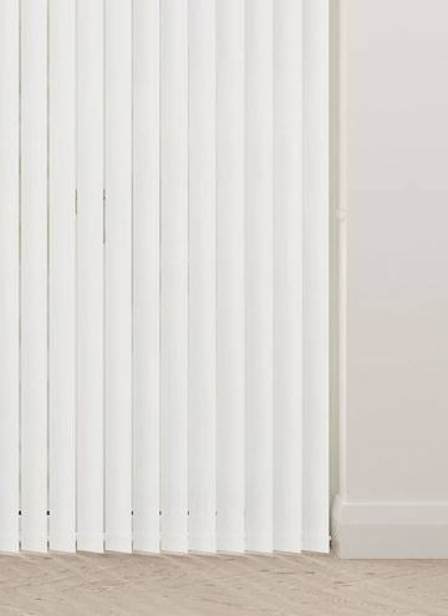 Bella Paper White  Vertical Blind