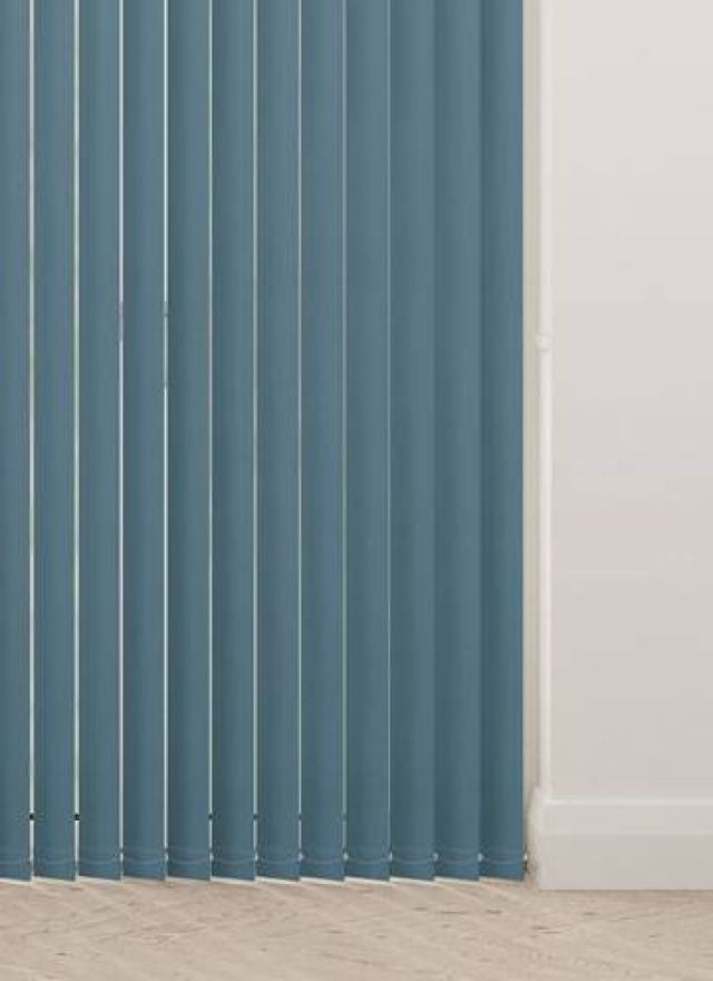 Bella Smoke Blue  Vertical Blind