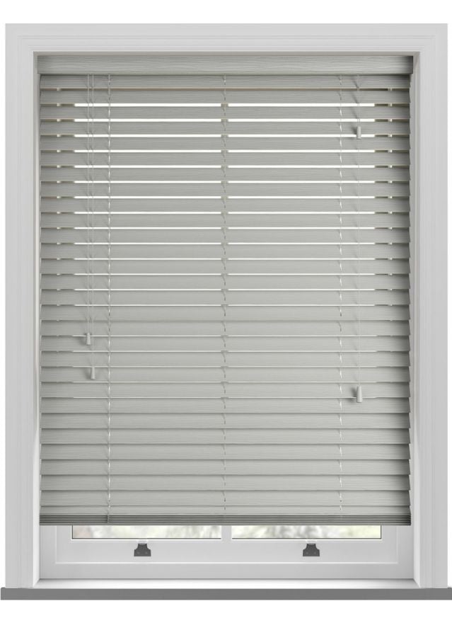 Mission Grained Faux Wood Blind