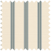 JL x Sanderson Arbre Stripe, Linen Ink Blackout Roller Blind