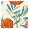 Sanderson Jackfruit, Indigo Rambutan Blackout Roller Blind