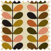 Orla Kiely Multi Stem Multi Auburn Orange Roller Blind