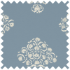 JL x Sanderson Ottoman Flowers Blackout, Dove Blue Roller Blind