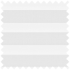 White Sheen Stick On Pleated Blind 