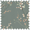 Laura Ashley Pussy Willow Fern Green Roller Blind