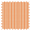 Orla Kiely Tiny Stem Tomato Roller Blind