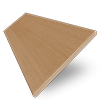 Premium Light Oak Basswood Blind
