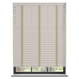 Premium Flax Taped Bamboo Blind