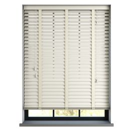 Premium Soft White Taped Basswood Blind