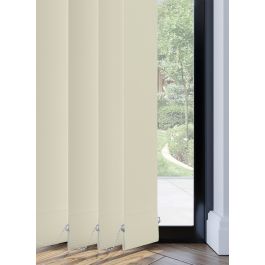 Soft Beige Blackout Vertical Blind