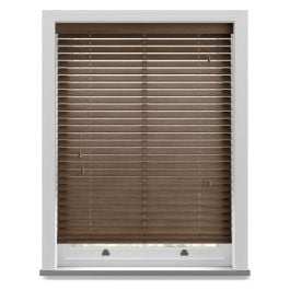 Fired Walnut Real Wood Blind