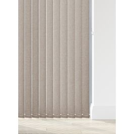 Lune Taupe Brown Vertical Blind