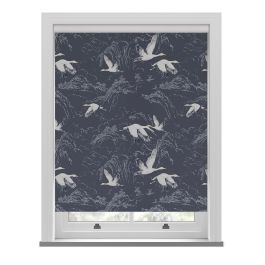Laura Ashley Animalia Midnight Roller Blind