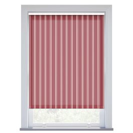 JL x Sanderson Arbre Stripe, Mulberry Putty Roller Blind