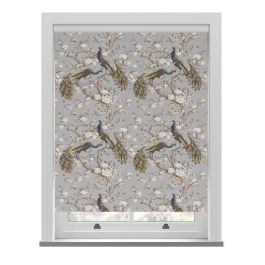 Laura Ashley Belvedere Chalk Blue Roller Blind