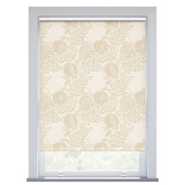 JL x Sanderson Cantaloupe Blackout, Almond Roller Blind