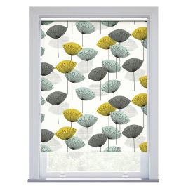 Sanderson Dandelion Clocks, Aqua Blackout Roller Blind