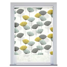 Sanderson Dandelion Clocks, Aqua Roller Blind