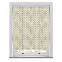 Orla Kiely Linear Stem Dark Grass Green Roller Blind