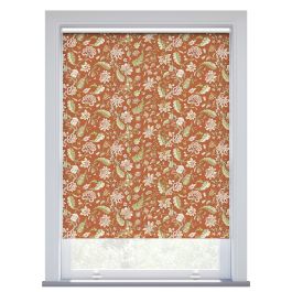 JL x Sanderson Newnham Courtney Blackout, Paprika Sage Roller Blind