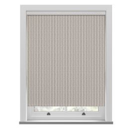 Emily Bond Oscar Stripe Smoke Roller Blind