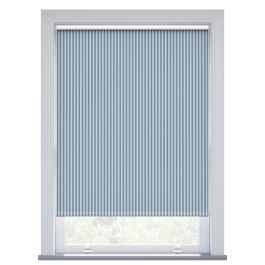 JL x Sanderson Pinetum Blackout, Cornflower Blue Roller Blind