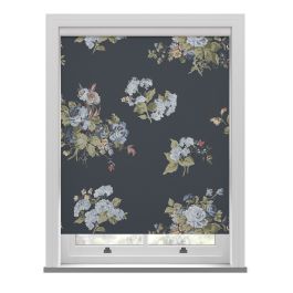 Laura Ashley Rosemore Midnight Roller Blind