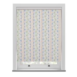 Cath Kidston Wiggle Rose Blue Roller Blind