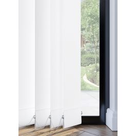 Classic White Vertical Blind