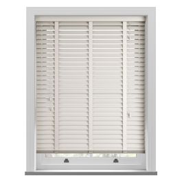 Off White Real Wood Blind