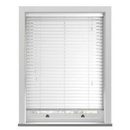 Classic White Real Wood Blind