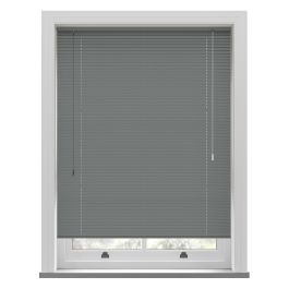 25mm Cool Grey Aluminium Blind
