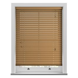 Amber Grained Faux Wood Blind