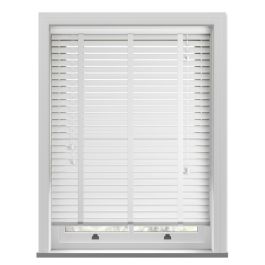 Gloss Pure Taped Real Wood Blind
