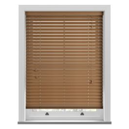 Desert Oak Grained Faux Wood Blind