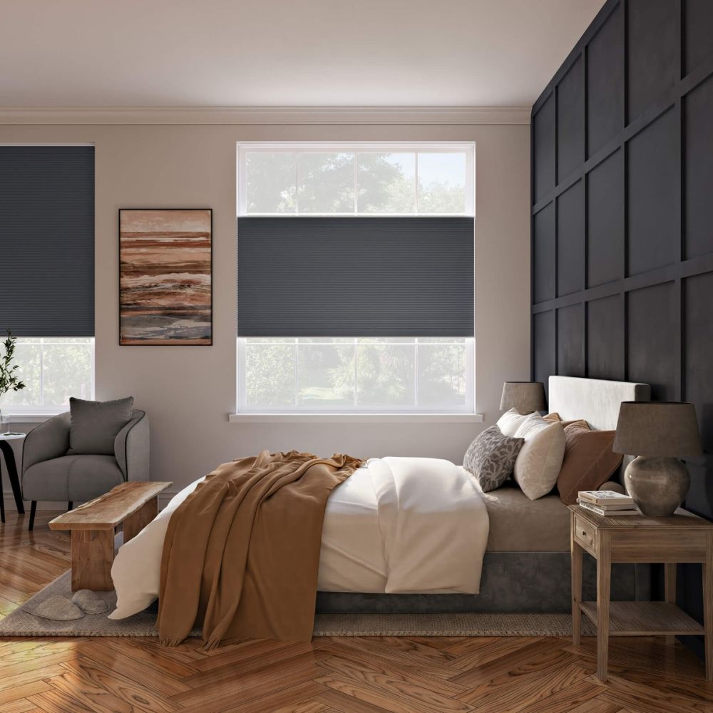 Anthracite Blackout Honeycomb Blind