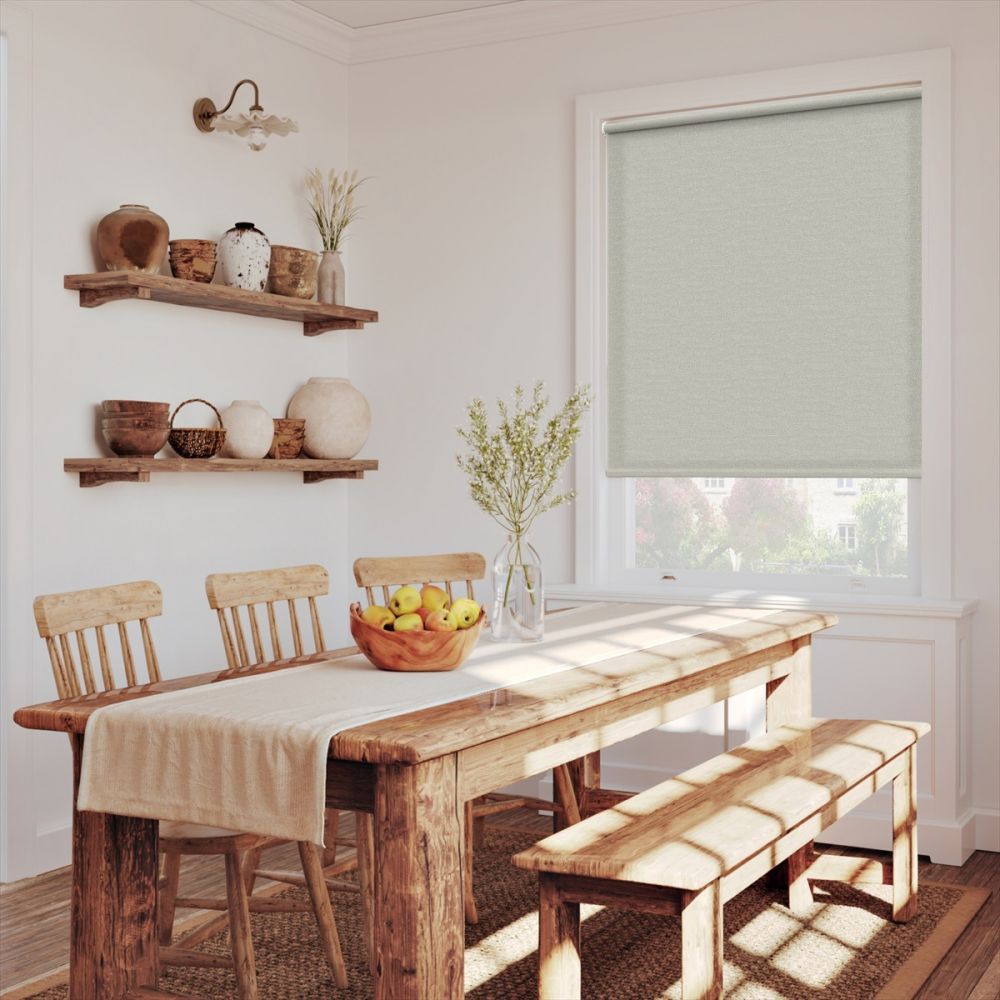 Beige Linen Touch Twist Fit Roller Blind