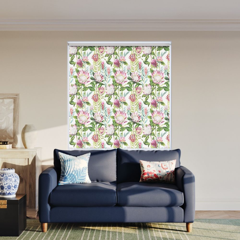 Sanderson King Protea, Rhodera Blackout Roller Blind